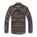 100% cotton two side brushed flannel shirt